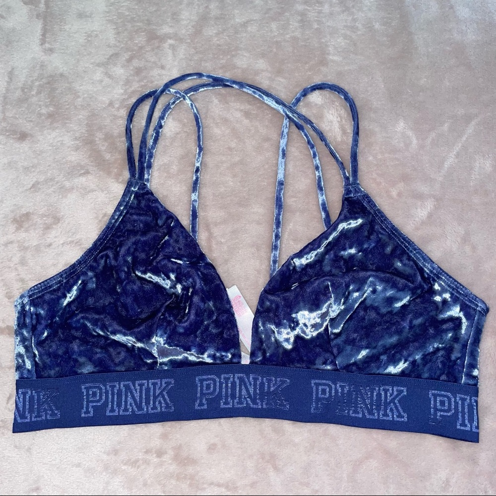 Pink unlined bra size L